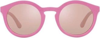 Dolce & Gabbana Dx 6002 Zonnebril - Dames - Zonnebrillen - Roze - 45 MM - Accessoires