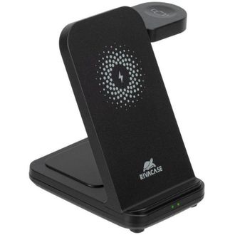 Rivacase Rivacase VA4916 Caricabatterie per dispositivi mobili Orologio intelligente, Auricolare, Smartphone Nero USB Carica wireless Interno