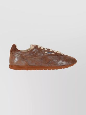 Autry low top sneakers metallic finish
