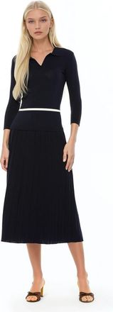 Alexia Admor Sable Dress in Navy at Nordstrom, Size Medium