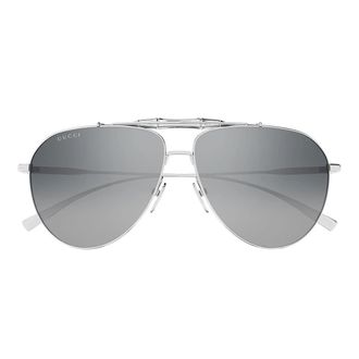 Gucci Sunglasses Gg2064 S 002 Silver/Grey Men