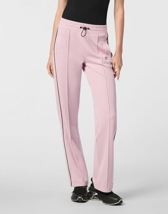 Plein Sport Tracksuit Pants Loose Fit Women in Rose/pink at Nordstrom, Size X-Small