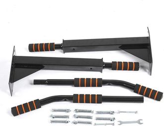 OEM Barra De Dominadas De Pared, Ejercicio De Fortalecimiento Corporal, Fitness, Gimnasio En Casa Con 6 Agarres De Espuma