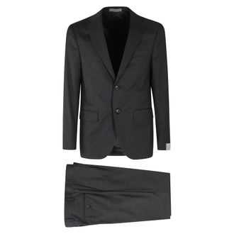 Corneliani Heren, Pakken, Grijs, Maat: M