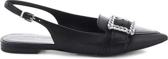 Kennel & Schmenger Greta slingback pumps - women - Calf Leather/Calf Leather/Calf Leather - 4.5 - Black