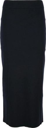 Fabiana Filippi Knit Midi Skirt - Blue