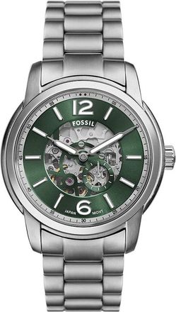 Fossil Mens Heritage Green Dial Watch
