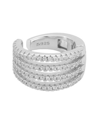 Glaze Jewelry Silver Cz Earrings
