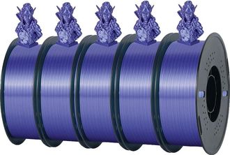 OEM Filamento Para Impresora 3d, Material De Seda, Capacidad De Transici&oacute;n De Color, Seda P&uacute;rpura Simple