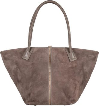 Alexander Smith Lauren Shopper - Dames - Shoppers - Beige - ONE Size - Su&egrave;de - Tassen
