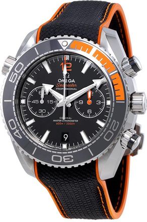 Omega Pre-owned Omega Seamaster Planet Ocean Chronograph Automatic Chronometer Black Dial Mens Watch 215.32.46.51.01.001