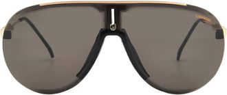 Carrera Grey Shaded Pilot Unisex Sunglasses SUPERCHAMPION 02M2/2K 99