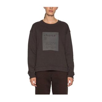 Ecoalf Sweatshirts, female, Brown, XS, Llanesalf Sweatshirt