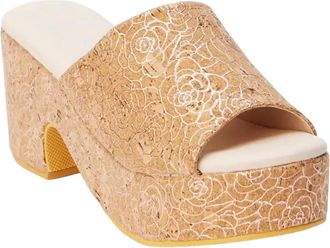 Matisse Footwear Womens Terry Platform Heel In Rose Cork