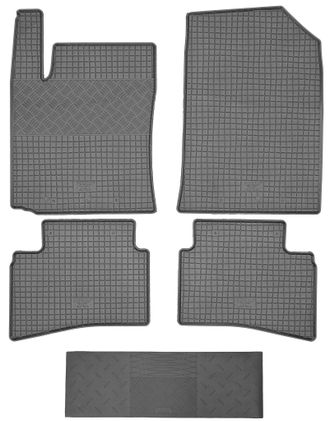 OEM Alfombrillas Rigum 904079 + Funda 900101 - Kia Rio Iv Hatchback Desde 2017 Hk Delanteras - Instalaci&oacute;n