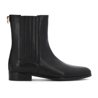 Kazar Schoenen, Dames, Zwart, 40 EU, Leer, Instap Chelsea Boots