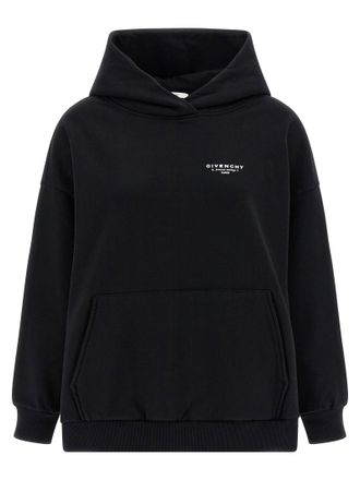 Givenchy Womens Logo Print Hoodie