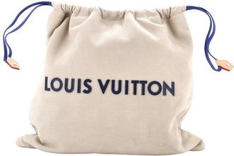 Louis Vuitton Beige Nubuck Dust Bag (Authentic Pre-Loved)