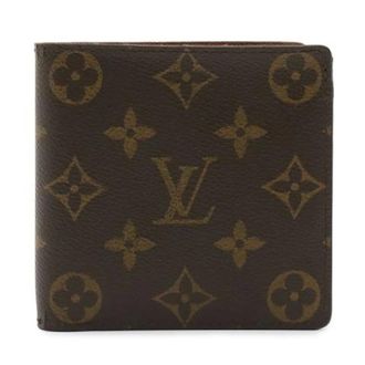Louis Vuitton Pre-owned Porte Billets Cartes Credit Monogram Bifold Wallet - - Pre-owned - Donna - Marrone - ONE SIZE