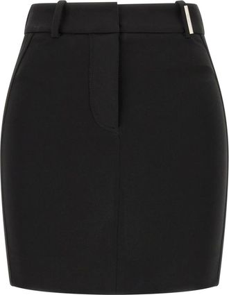The Attico Rokken, Dames, Zwart, XS, Minirok