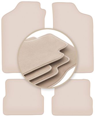 OEM Alfombrillas Premium Beige Para: Volkswagen Golf Ii Hatchback 1983-1992