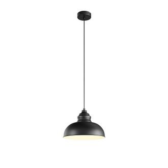 Lindby L&aacute;mpara Colgante cliona En Negro De Metal - Lindby