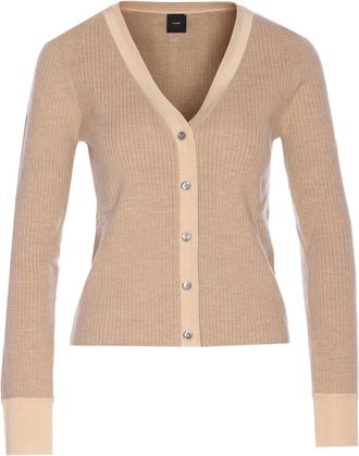 Pinko Cardigan con scollo a V - Toni neutri