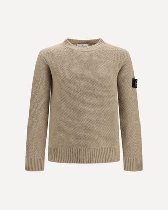 Stone Island Loose crewneck Sweater with ribbed trims Male L