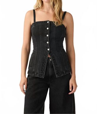 Levi's Tailored Bustier Tank Top In Open Mind