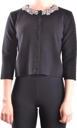 Blugirl Cardigans - Dames - Vesten - Zwart - S - Truien & Vesten