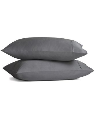 J. Queen New York 300 Thread Count Premier Sateen Pillow Case Pair