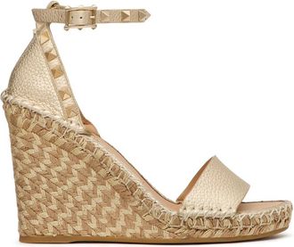 Valentino Garavani Rockstud Wedge Espadrilles