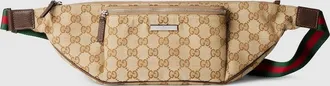 Gucci Flatpack Large Belt Bag, Beige, GG Canvas