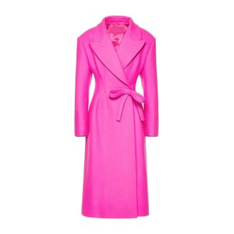 Valentino Dames, Mantels, Roze, Maat: XS Wol