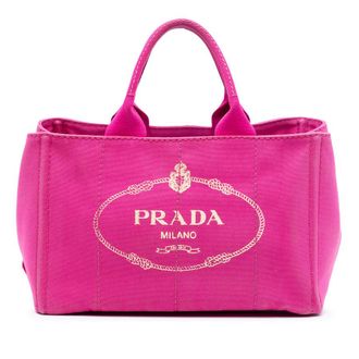 Prada Pre-owned Prada Canvas Canapa Logo Satchel Ladies CN79M2Z0OROWLLXT