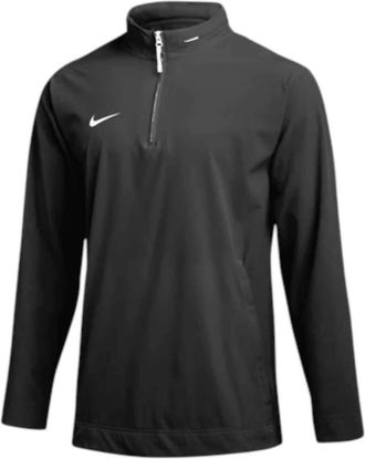 Nike Mens Lightweight Coaches Jacket In Black/white/white