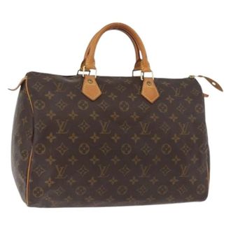 Louis Vuitton Pre-owned Handbags, female, Brown, Size: ONE SIZE Pre-owned Monogram Canvas Hand Bag