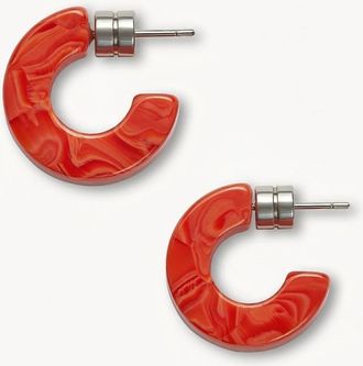 Machete Jewelry Muse Hoops in Poppy at Nordstrom