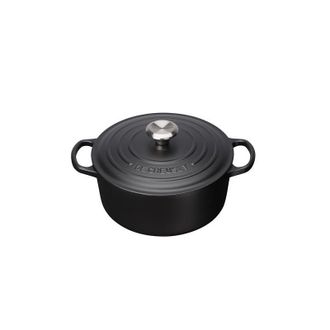 LE CREUSET Cocotte Redonda Le Creuset Evolution 20cm Hierro Fundido Negro Mate