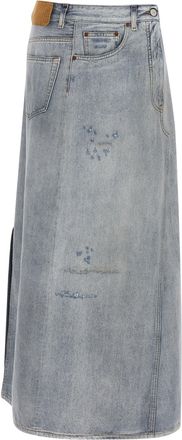 Maison Margiela Asymmetrical Construction Skirt