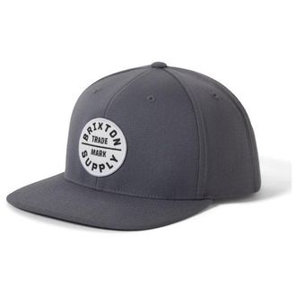 Brixton Oath III Snapback Cap f&uuml;r Herren | grau/blau