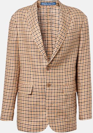 Polo Ralph Lauren Blazer in lino a quadri