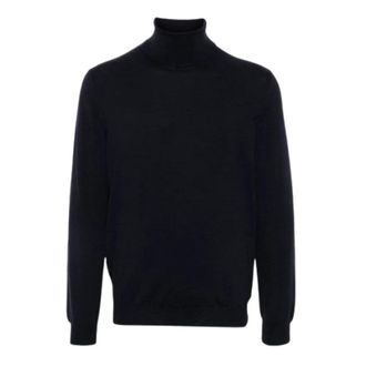 Slowear Slowear, Truien & Vesten, Heren, Blauw, 2Xl, Wol, Certified Flexwool Slim Fit Neck Sweater