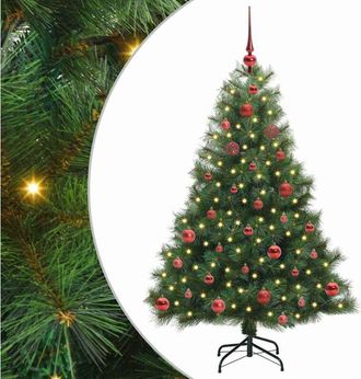vidaXL &Aacute;rbol De Navidad Artificial Con 150 Led Verde 150 Cm Pe Y Pvc Vidaxl