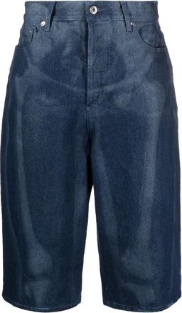 Off-white Denim Shorts - Heren - Denim shorts - Blauw - W32 - Denim - Korte Broeken