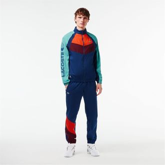 Lacoste Mens Wh1789 Trackst in Methylene - Multicolour - Size X-Small