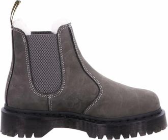Dr. Martens Chelsea Laarzen 2976 Bex FL - Dames - Schoenen - Grijs - Maat: 41 EU Leer