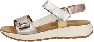 Gabor Sandalen Plat - Dames - Sandalen - Veelkleurig - 41 EU - Schoenen