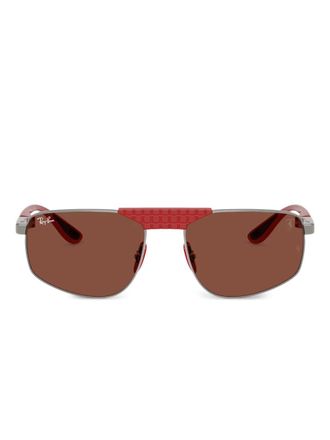 Ray-Ban textured geometric sunglasses - Grey