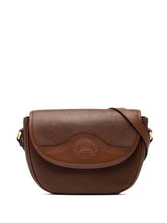 Burberry 20th Century Pebbled Leather crossbody bag - Brown